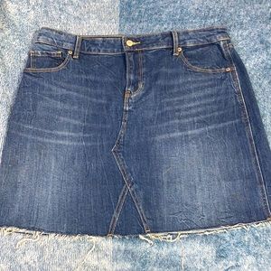 Old Navy denim mini skirt